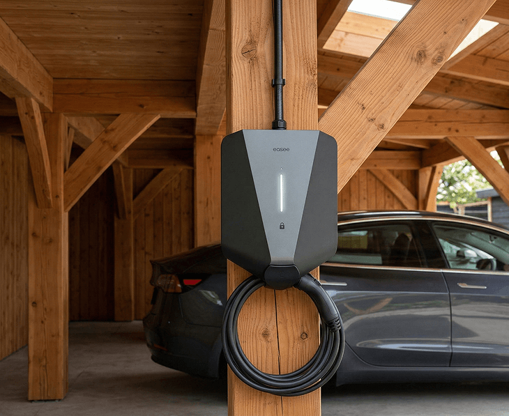 Wallbox-Installation Carport in Heidelberg